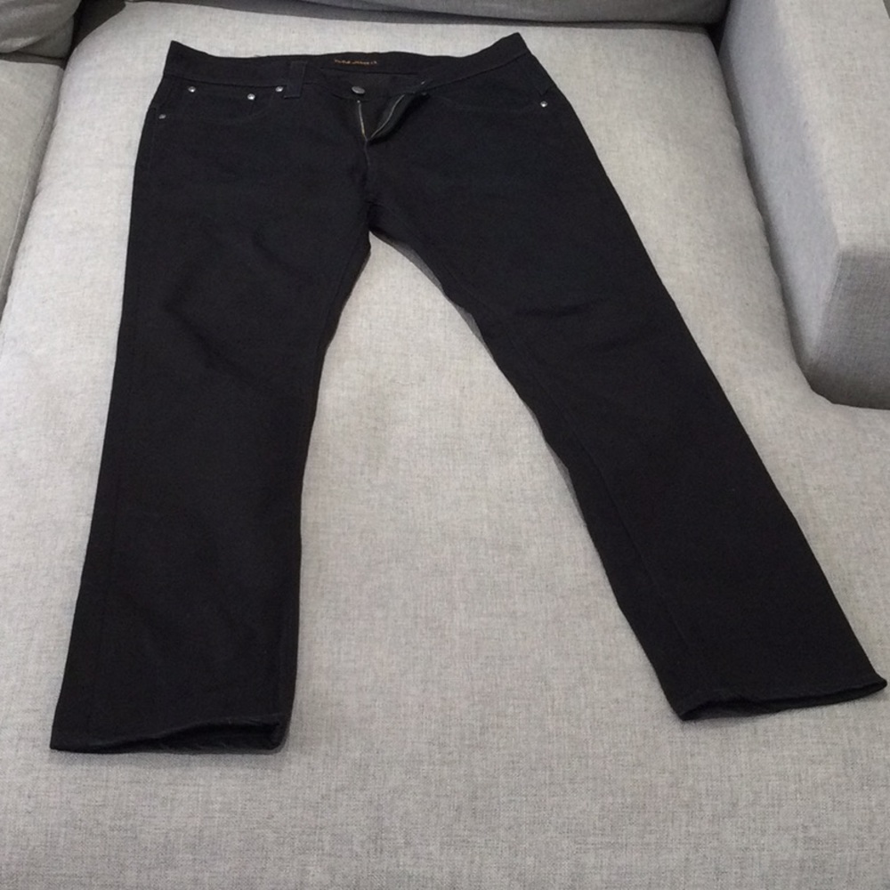 Black Nudie Organic jeans